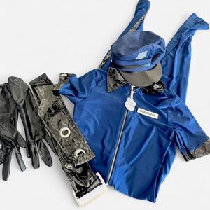 Blue Sexy Police Costume